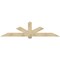 Ekena Millwork Kennewick Rough Sawn Timber Gable Bracket, Douglas Fir, 96"W x 24"H x 6"D x 6"F, 6/12 Pitch GBW096X24X0606KEN00RDF - alternate 1